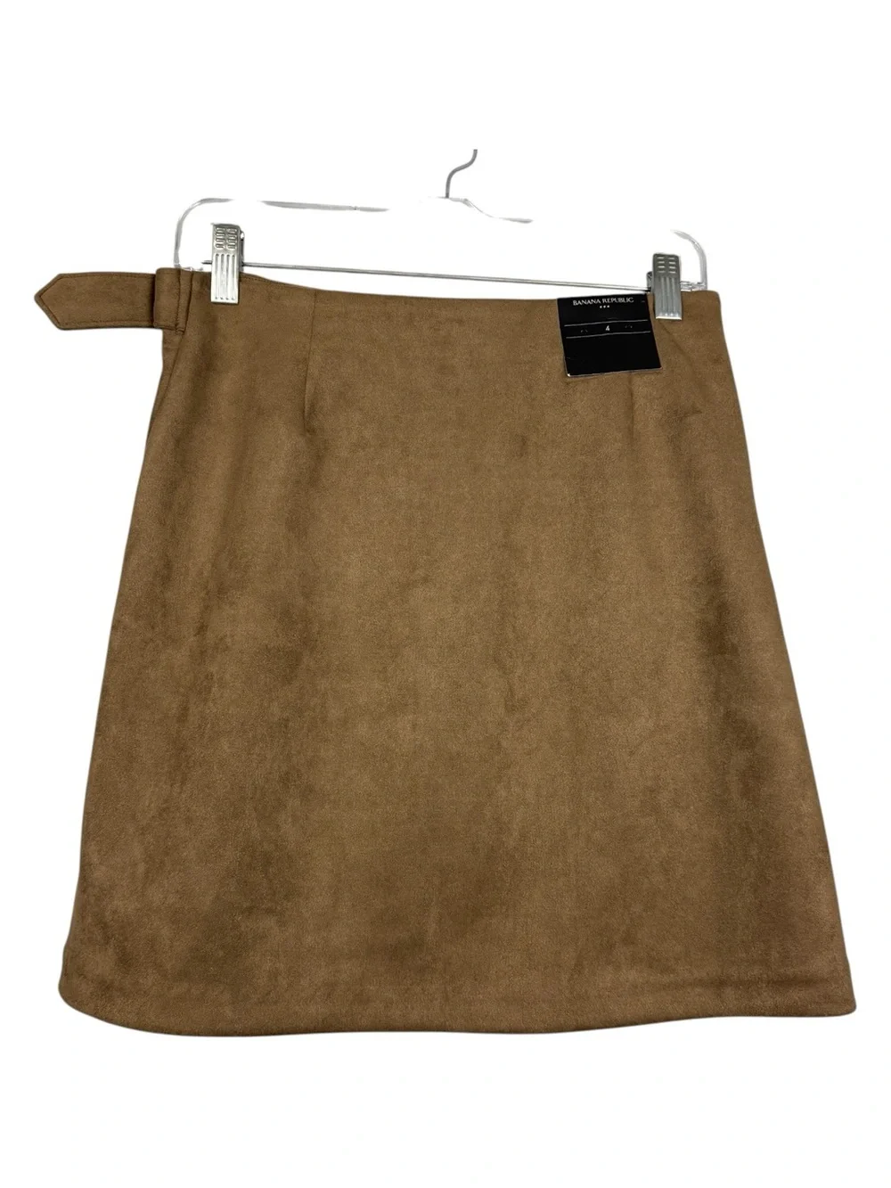 Banana Republic Faux Suede Wrap Skirt